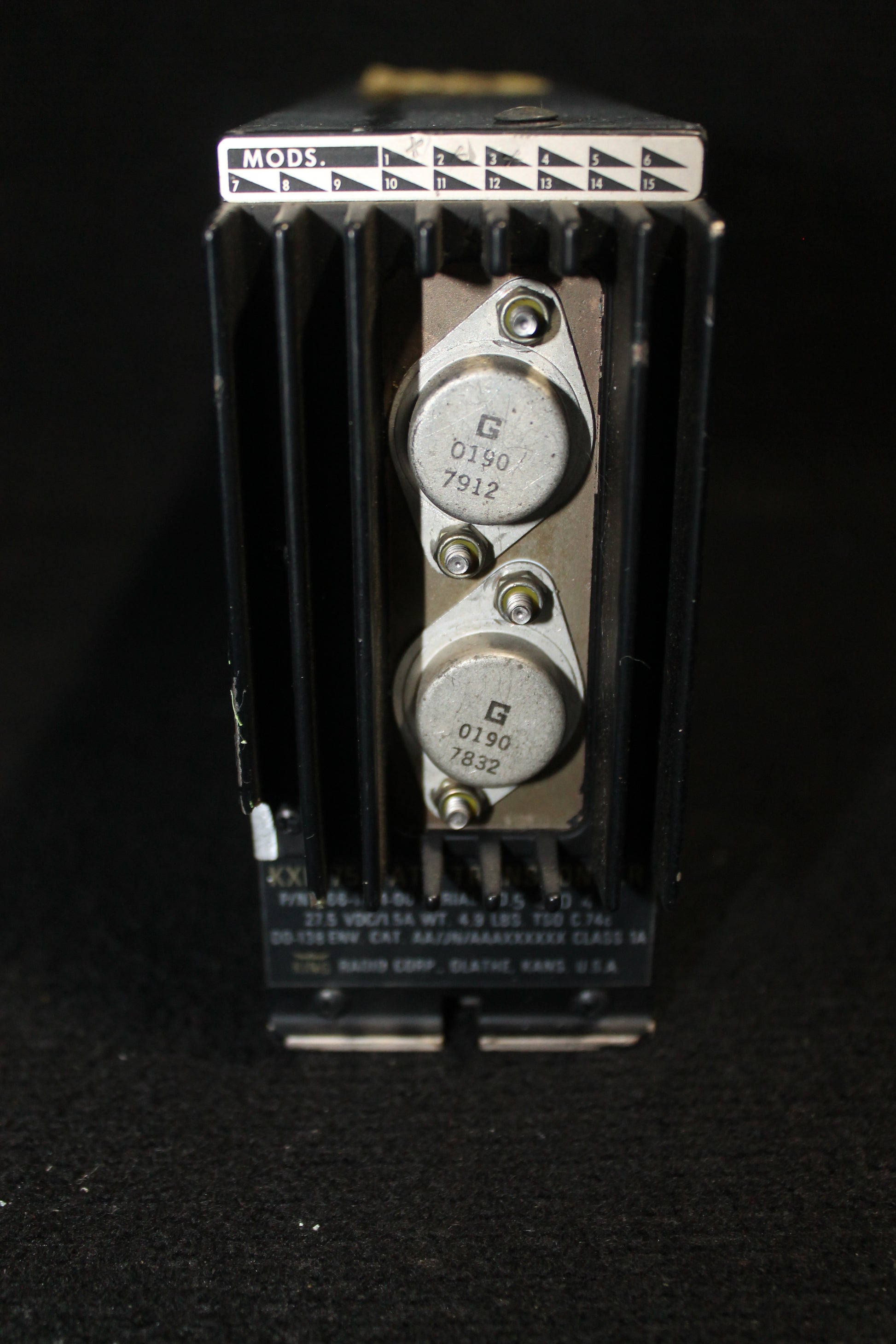 Transponder Module Box Transponder Module - King - I-CODE – Global Aircraft Industries