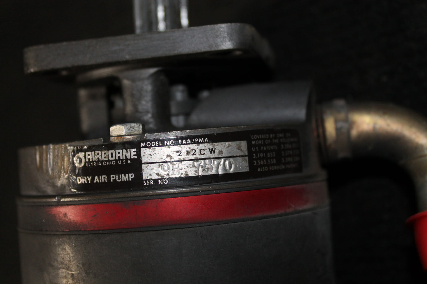 Vacuum Pump - Dry - Airborne - C-FJUO