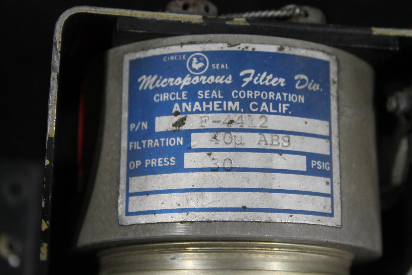 Fuel Filter Assembly with Mount Bracket - Circle Seal - I-CODE