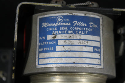Fuel Filter Assembly with Mount Bracket - Circle Seal - I-CODE