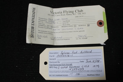 Spinner Bulkhead FWD - C152 - Wrinkled Edge - MISC (VFC)