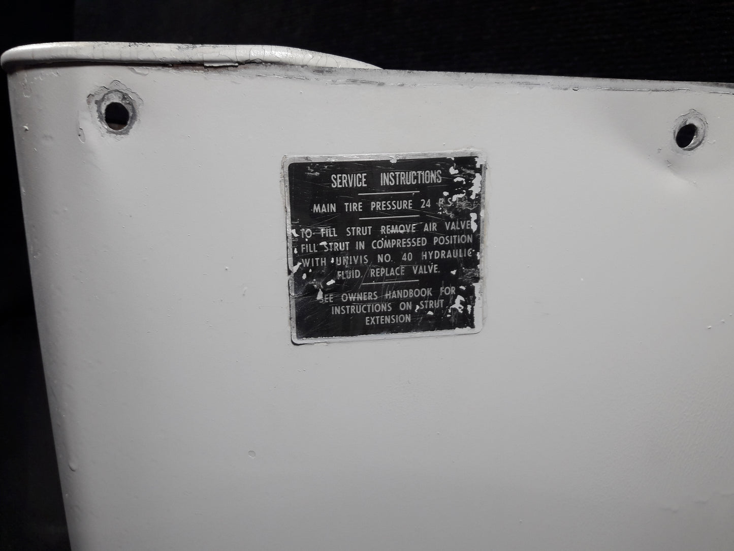 MLG Fairing Assy - Piper - C-GAGZ