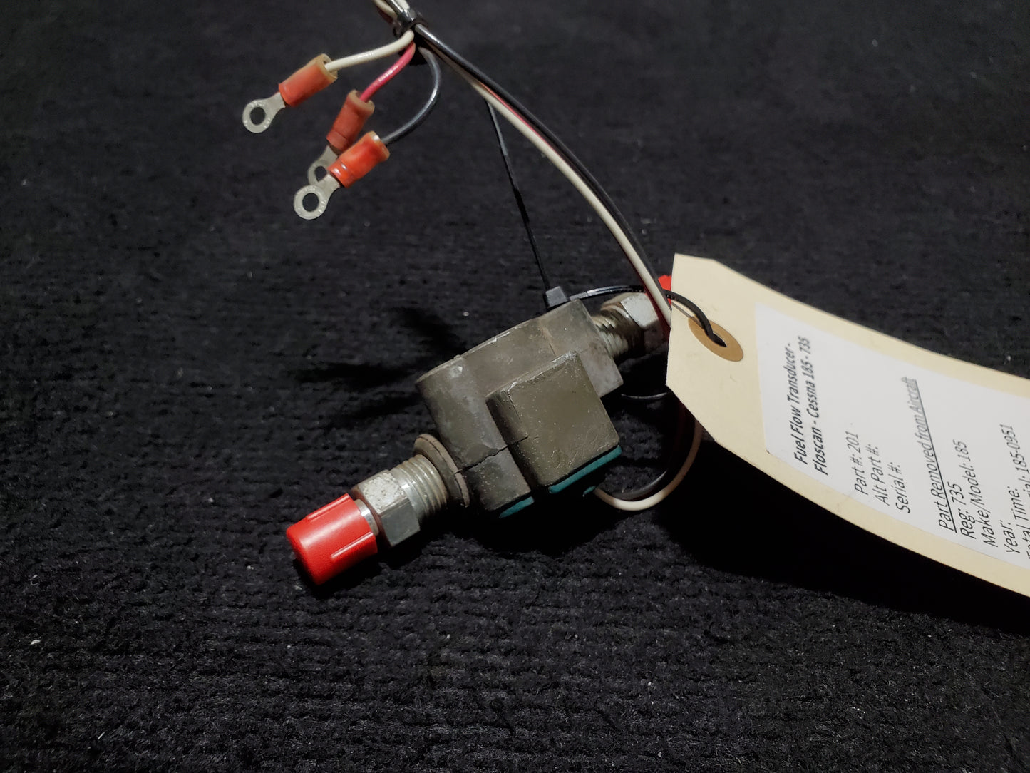 Fuel Flow Transducer - Floscan - Cessna 185 - 735