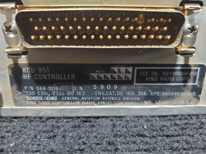 KCU-951 HF Controller - Bendix/King - 5H-TAZ