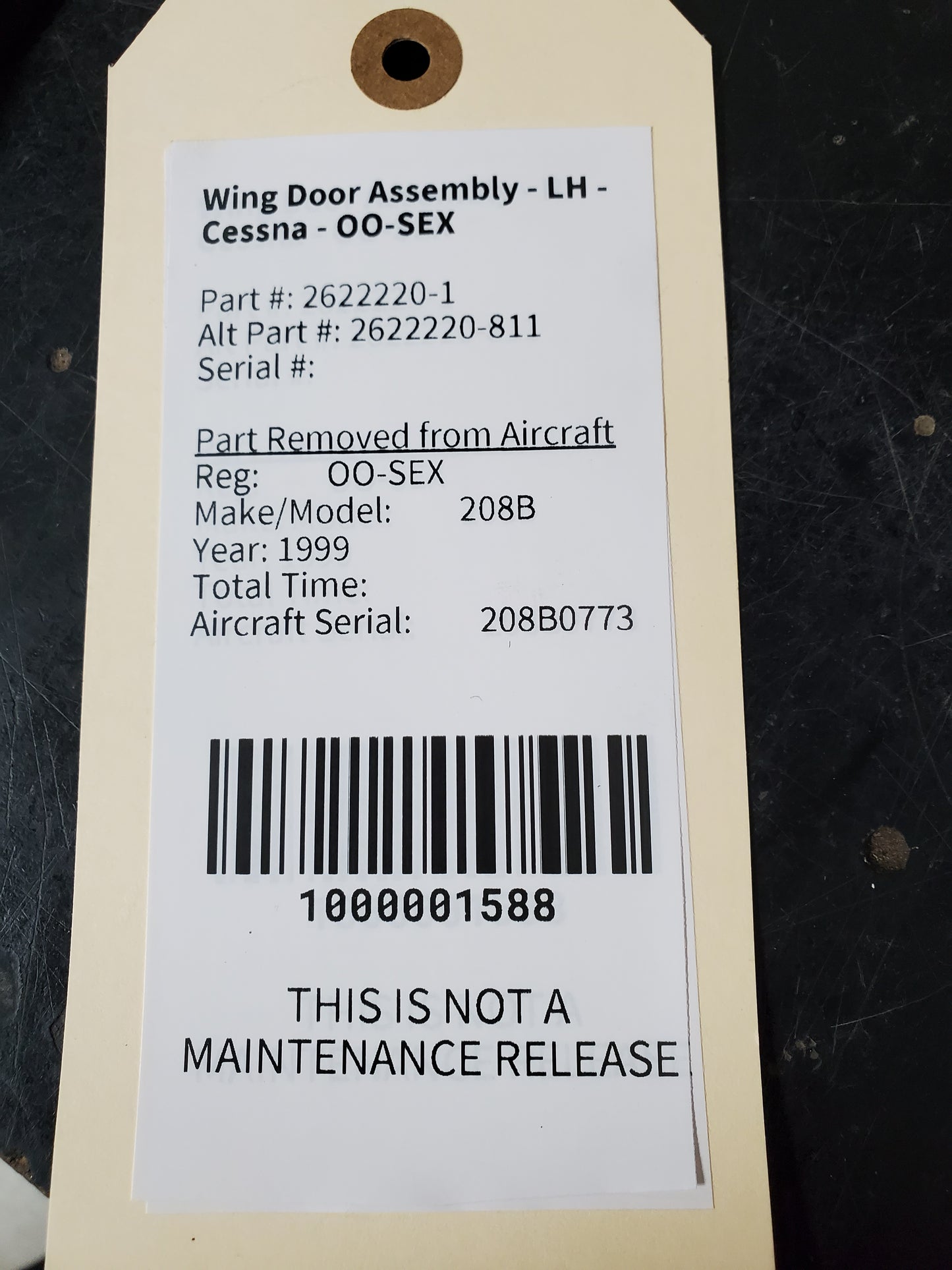 Wing Door Assembly - LH - Cessna - OO-SEX