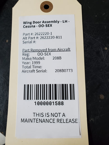 Wing Door Assembly - LH - Cessna - OO-SEX
