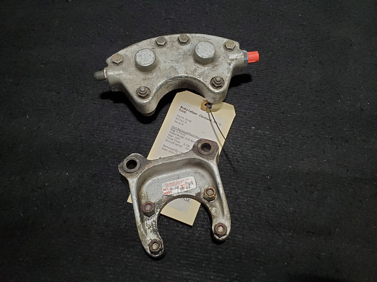 30-66 Brake Caliper Assembly - Cleveland - C-FJUO