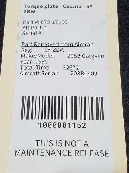 No Smoking/Fasten Seat Belts Sign - Aero-Mach - 5Y-ZBW