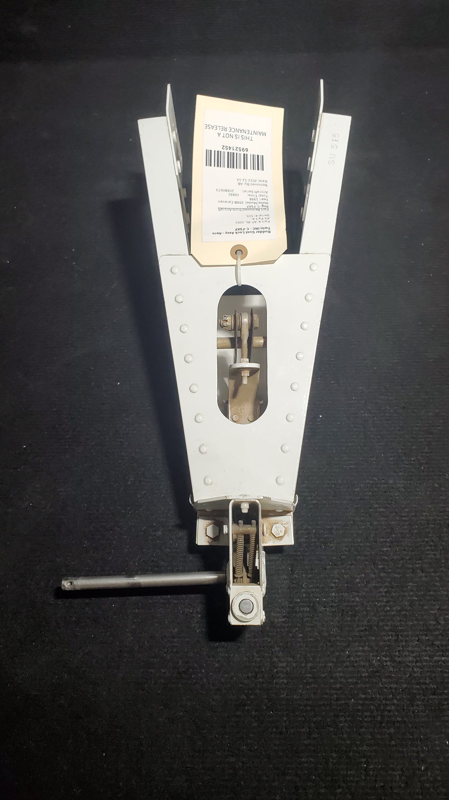 Rudder Gust Lock Assy - Aero Twin INC - C-MISC