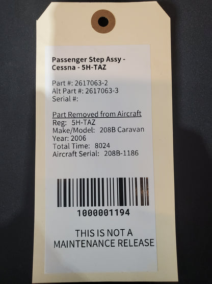 Passenger Step Assy - Cessna - 5H-TAZ