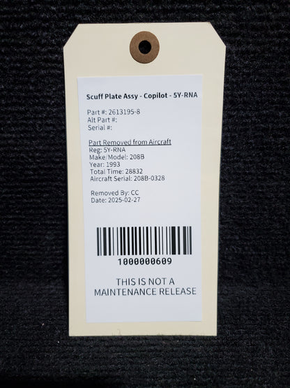 Scuff Plate Assy - Copilot - 5Y-RNA