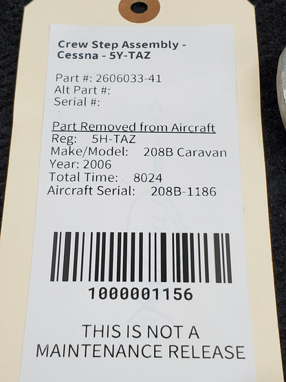 Crew Step Assembly - Cessna - 5Y-TAZ