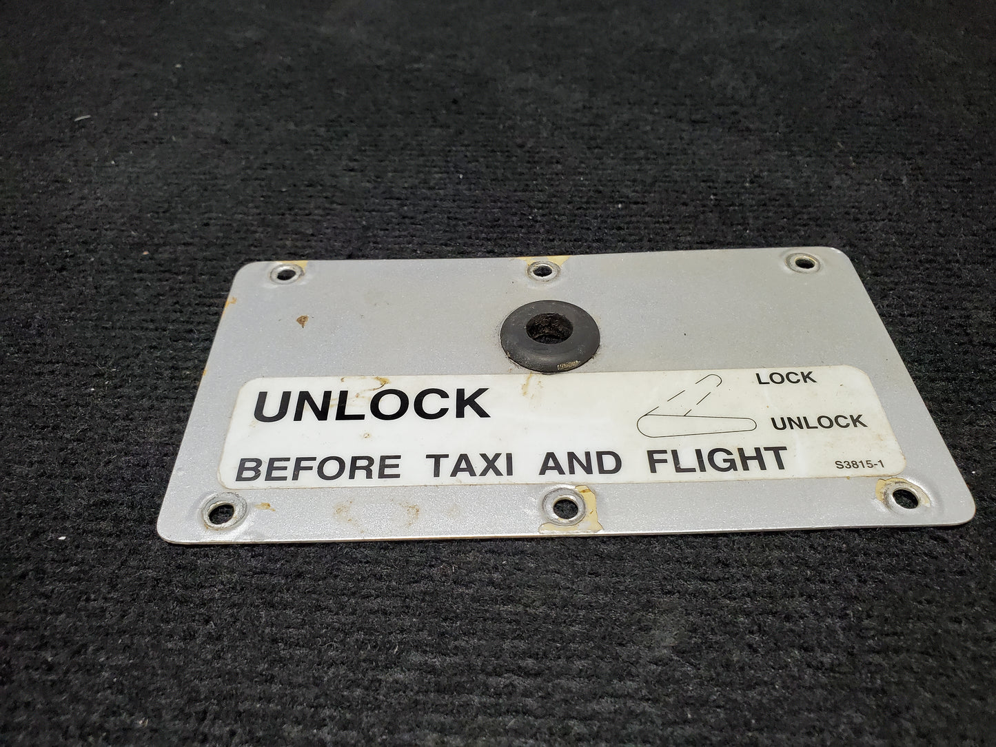 Rudder Gust Lock Assy - Aero Twin INC - OO-SEX