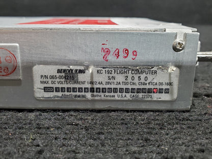 Autopilot Flight Computer - KC 192 - Bendix/King - OO-SEX