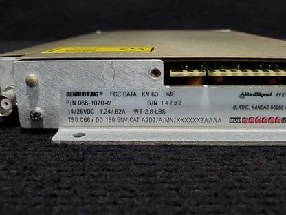 DME Transceiver KN63 - Bendix/King - OO-SEX