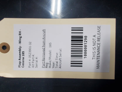 Flap Assembly - Wing RH - Cessna 185