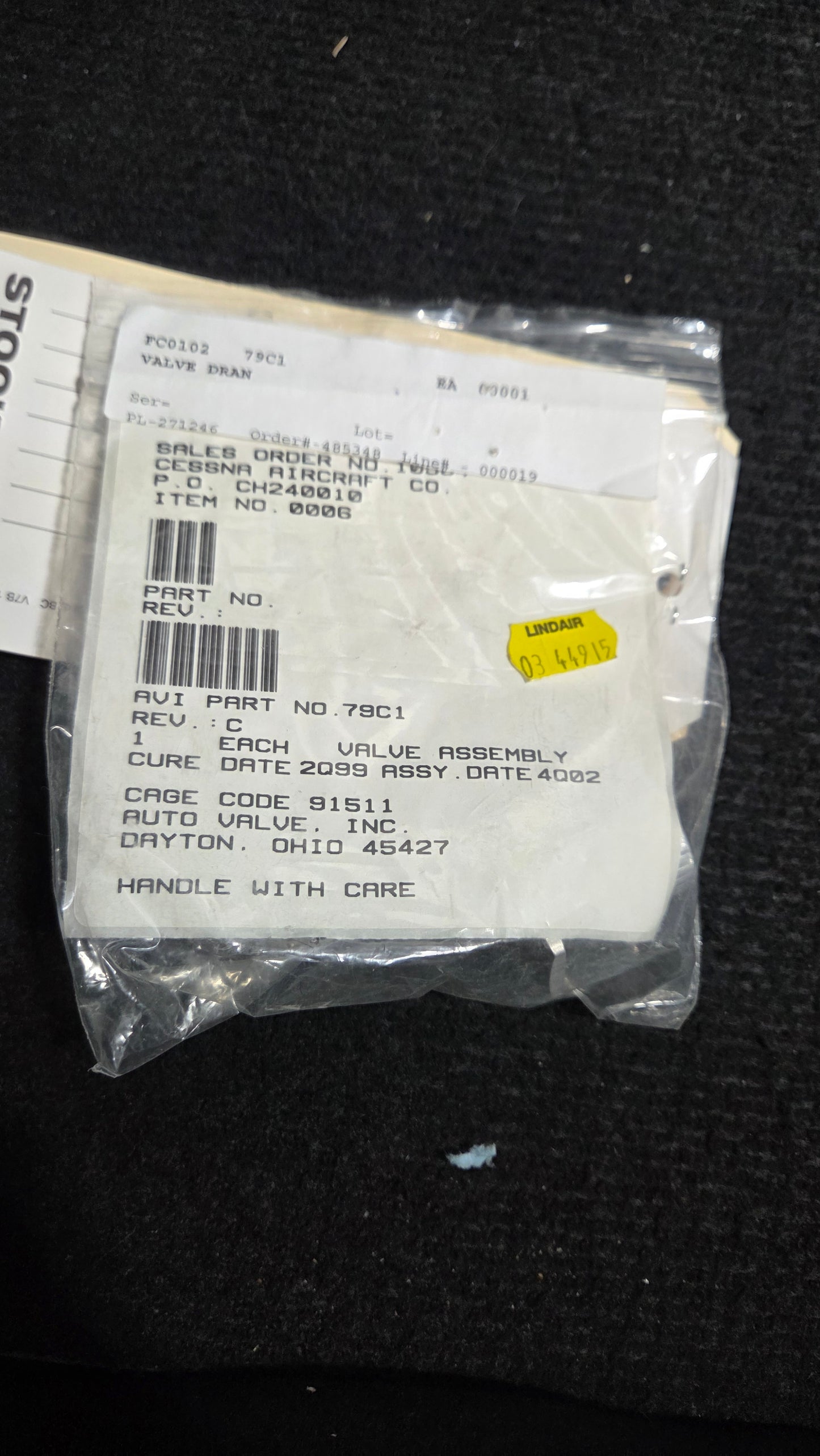 Drain Valve - Cessna - PS Surplus