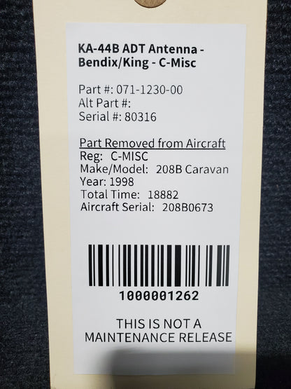 KA-44B ADF Antenna - Honeywell - MISC