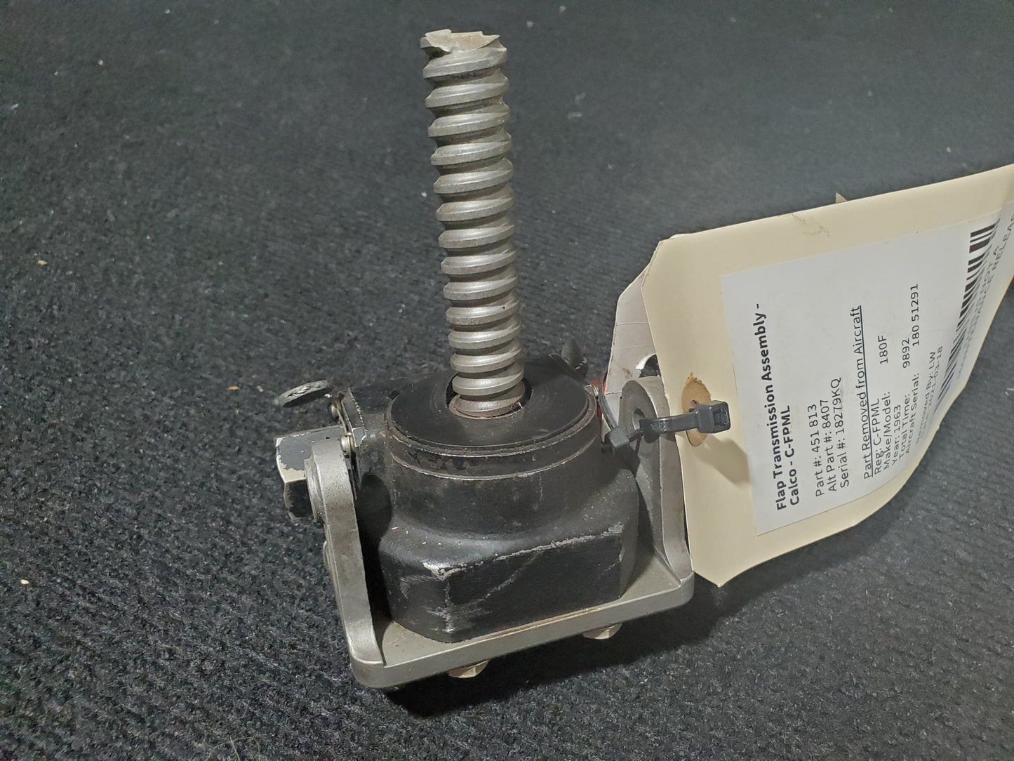 Flap Transmission Assembly - Calco - UNKNOWN