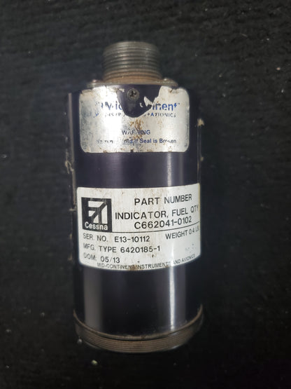 Fuel Quantity Indicator - Mid Continent - 5Y-ZBW