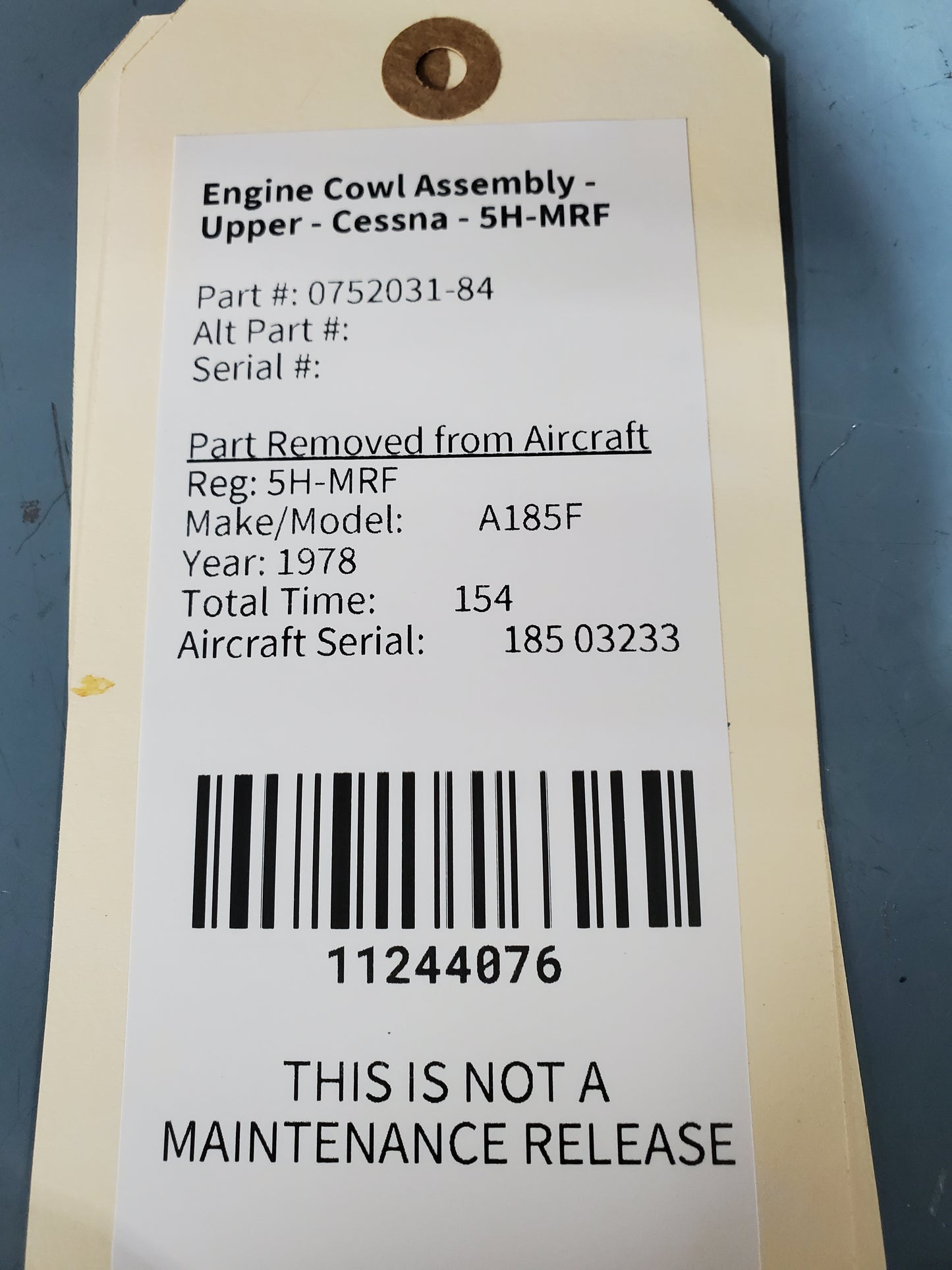 Engine Cowl Assembly - Upper - Cessna - 5H-MRF