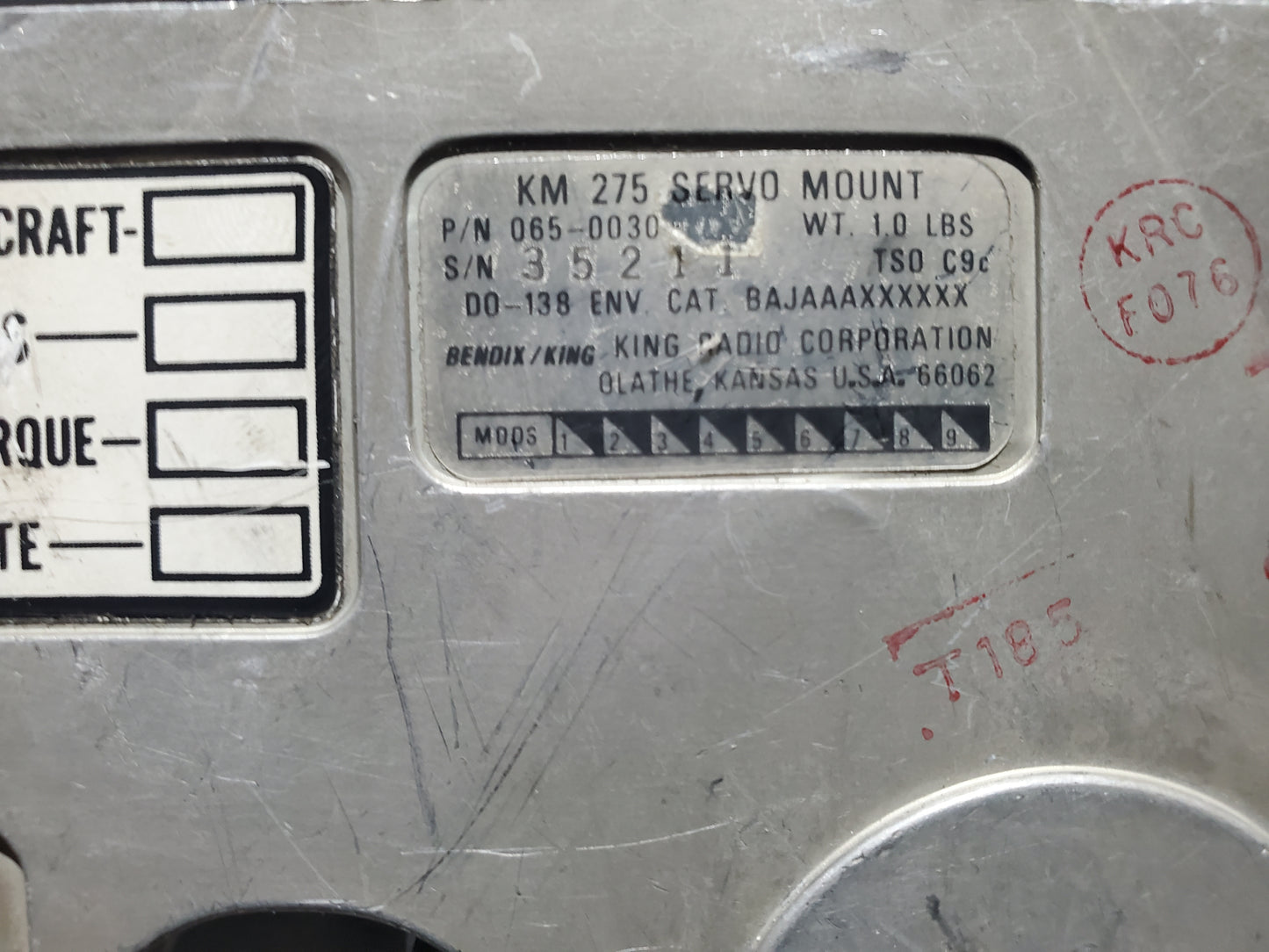 Primary Servo - KS 271A - Bendix/King - 5Y-ZBW