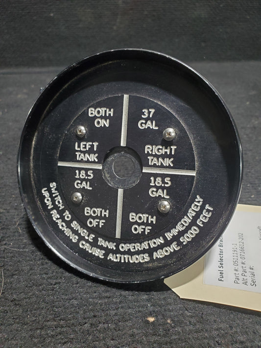 Fuel Selector Bracket - C-FKXV