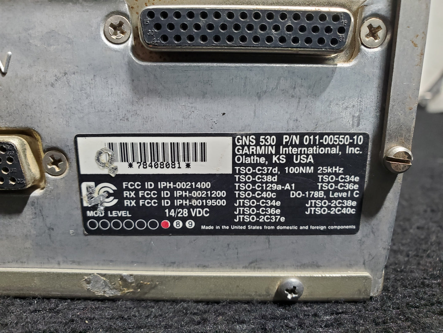 GPS/Nav/Comm GNS 530 - Garmin - 5H-TAZ