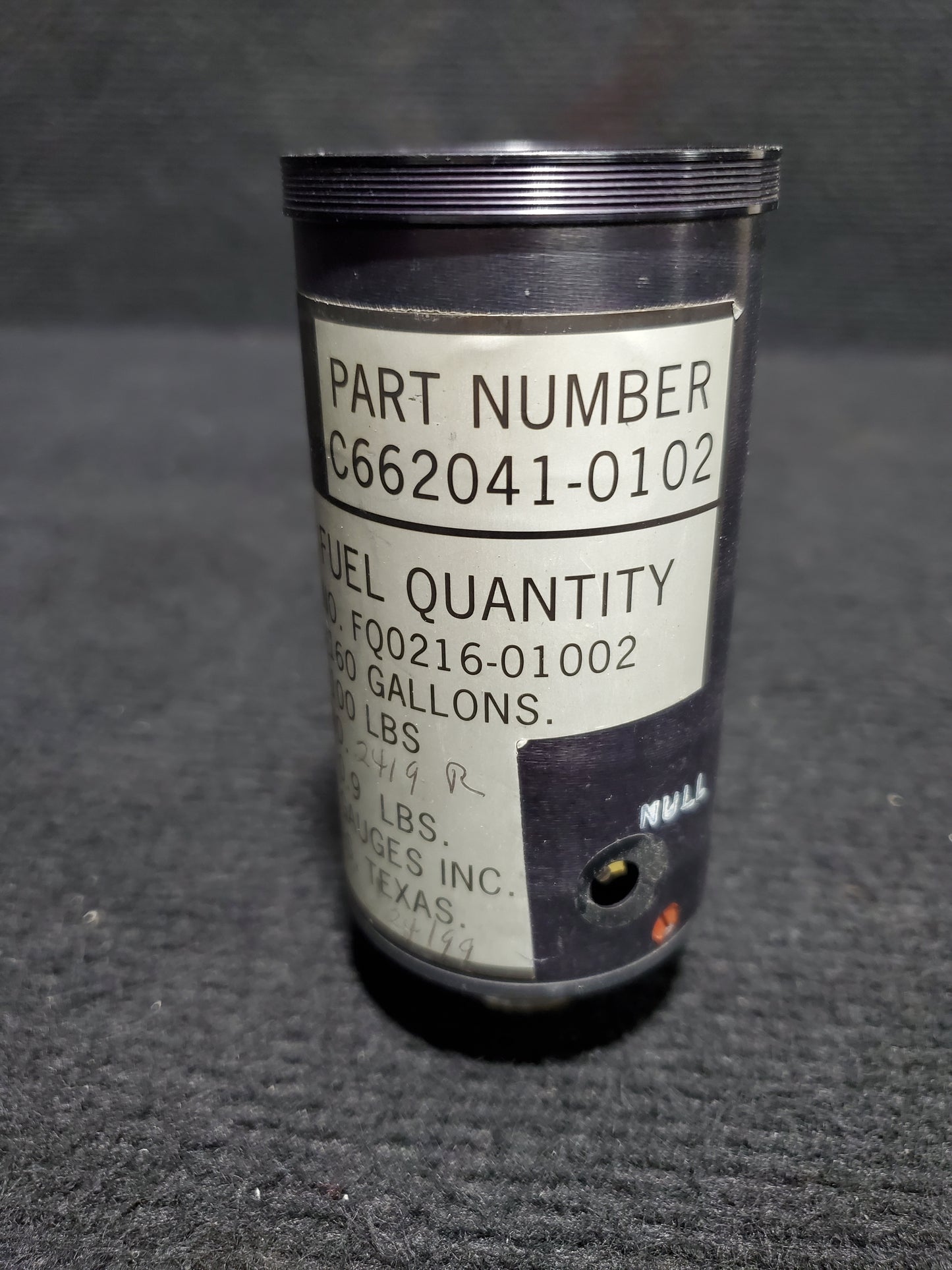 Fuel Quantity Indicator - Rochester - OO-SEX