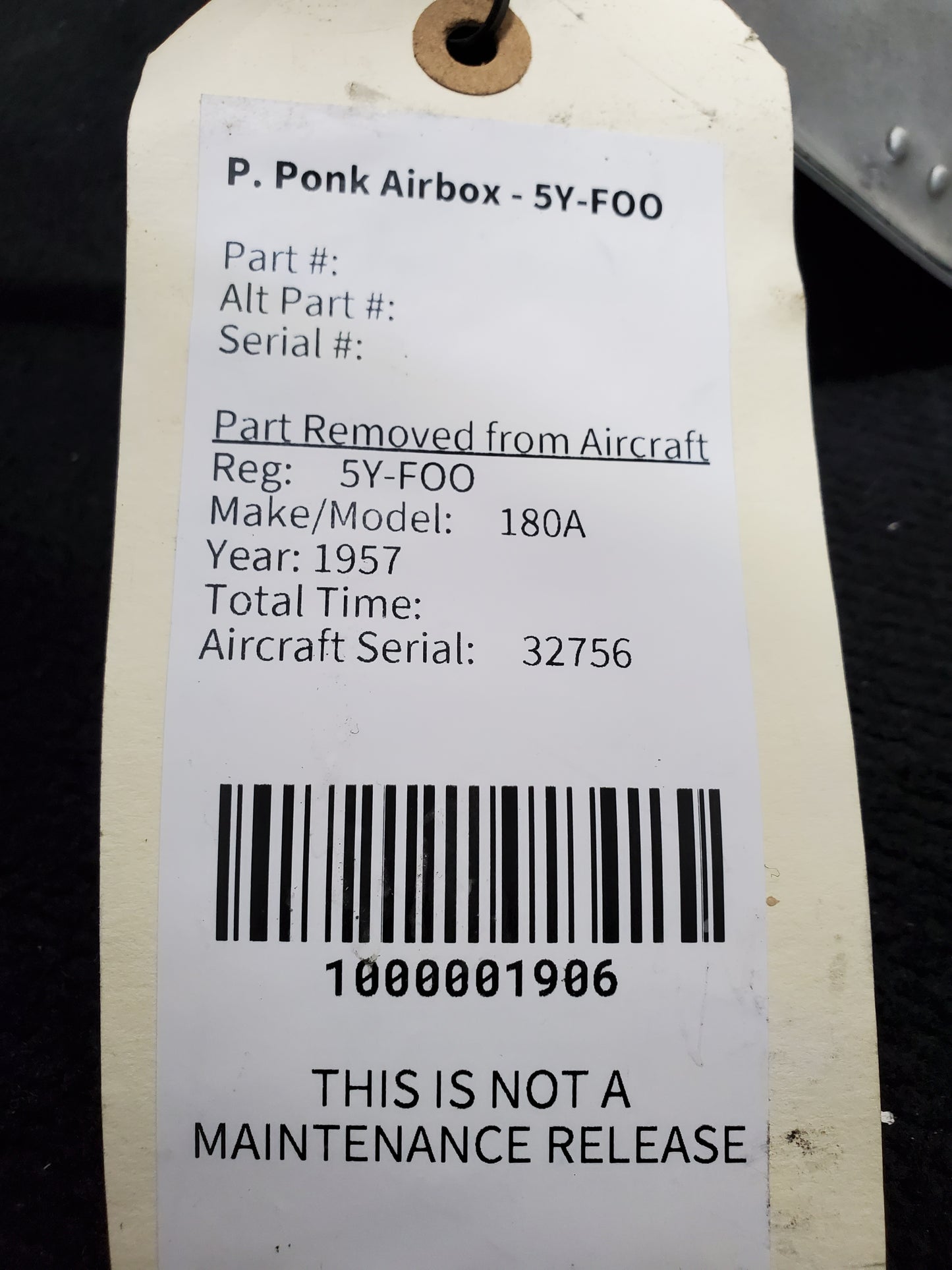 P. Ponk Airbox - 5Y-FOO