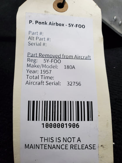 P. Ponk Airbox - 5Y-FOO