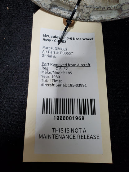 McCauley 6.00-6 Wheel Assy - C-FJEZ