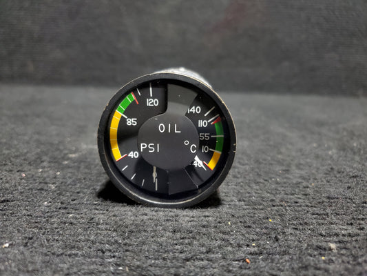 Oil Temp / Oil Pressure Indicator - Cessna - 5Y-ZBW