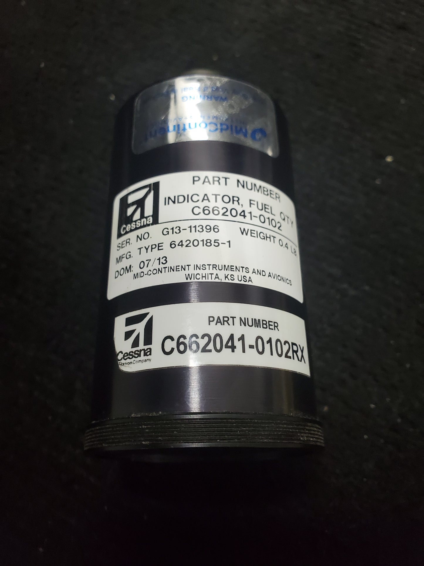 Fuel Quantity Indicator - Cessna - 5Y-ZBW