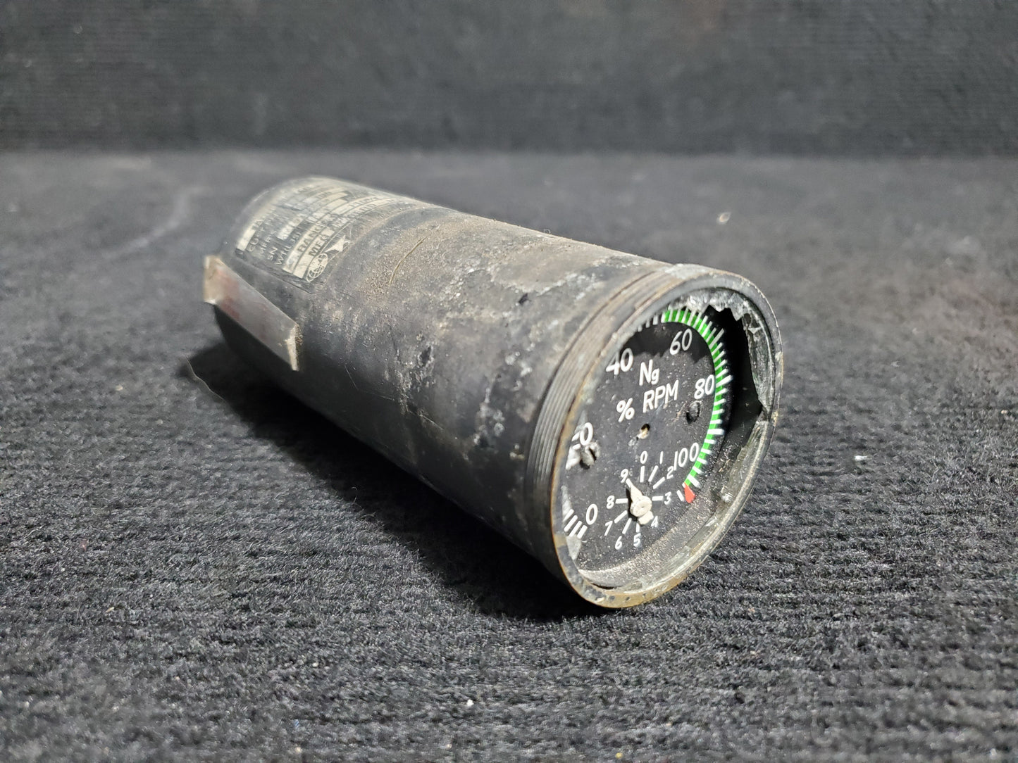 Tachometer Percent RPM - Aero-Mach - 5Y-RNA