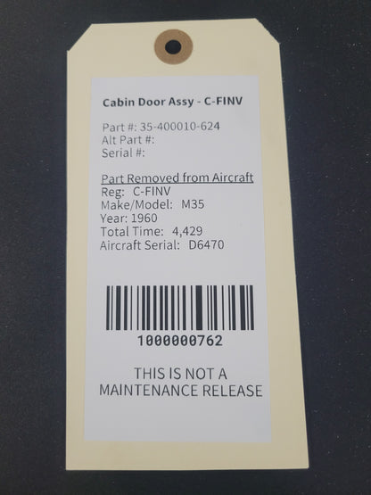 Cabin Door Assy - C-FINV
