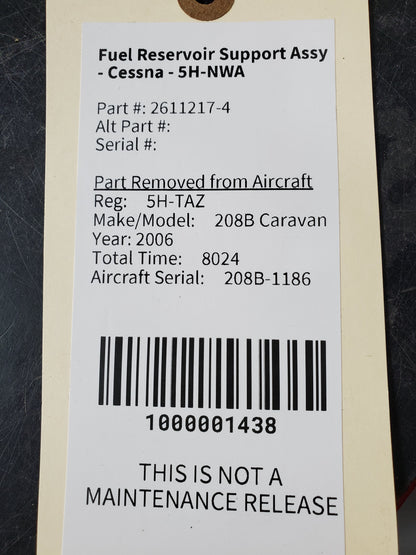 Fuel Reservoir Support Assy - Cessna - 5H-NWA