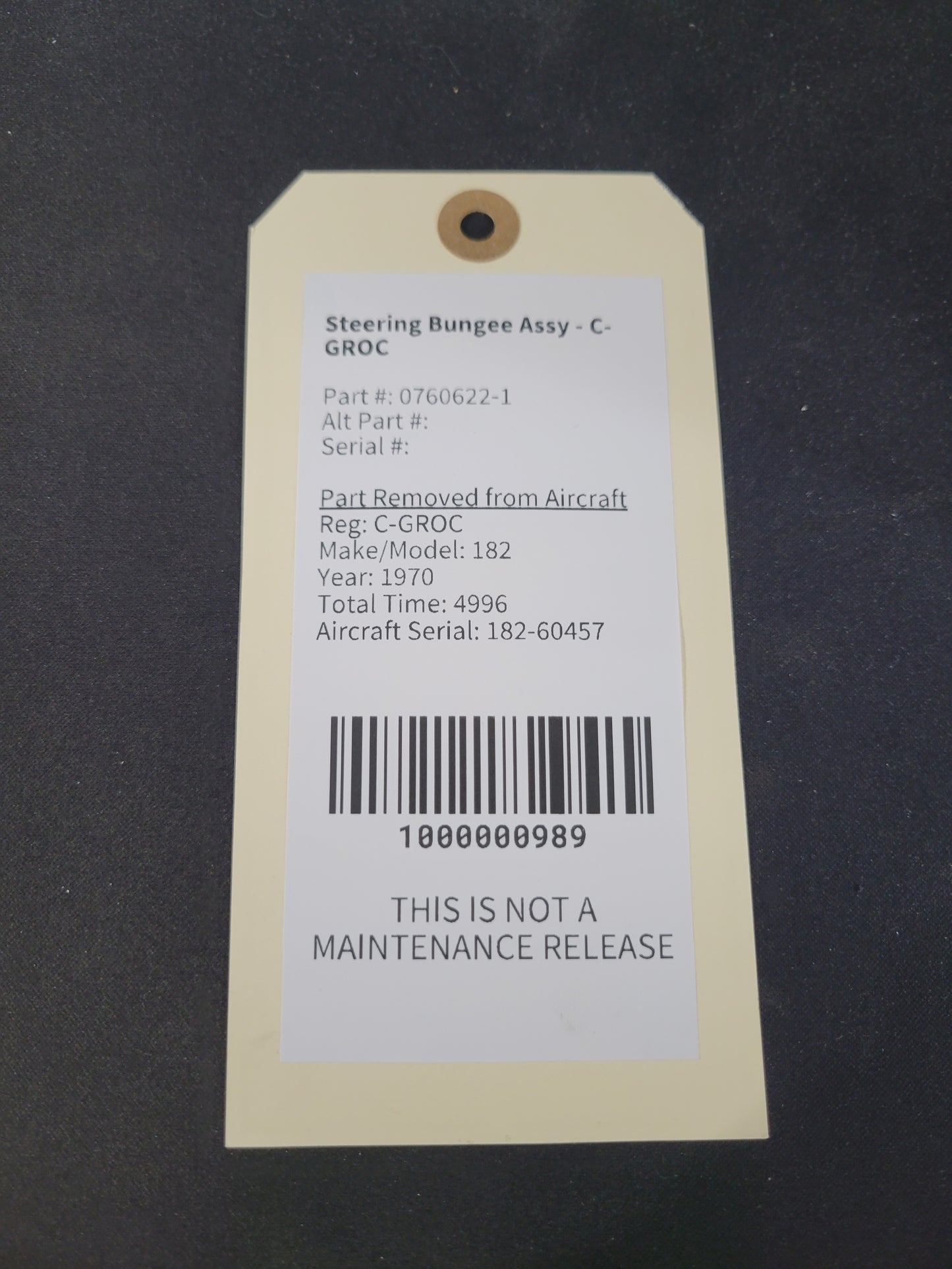 Steering Bungee Assy - C-GROC