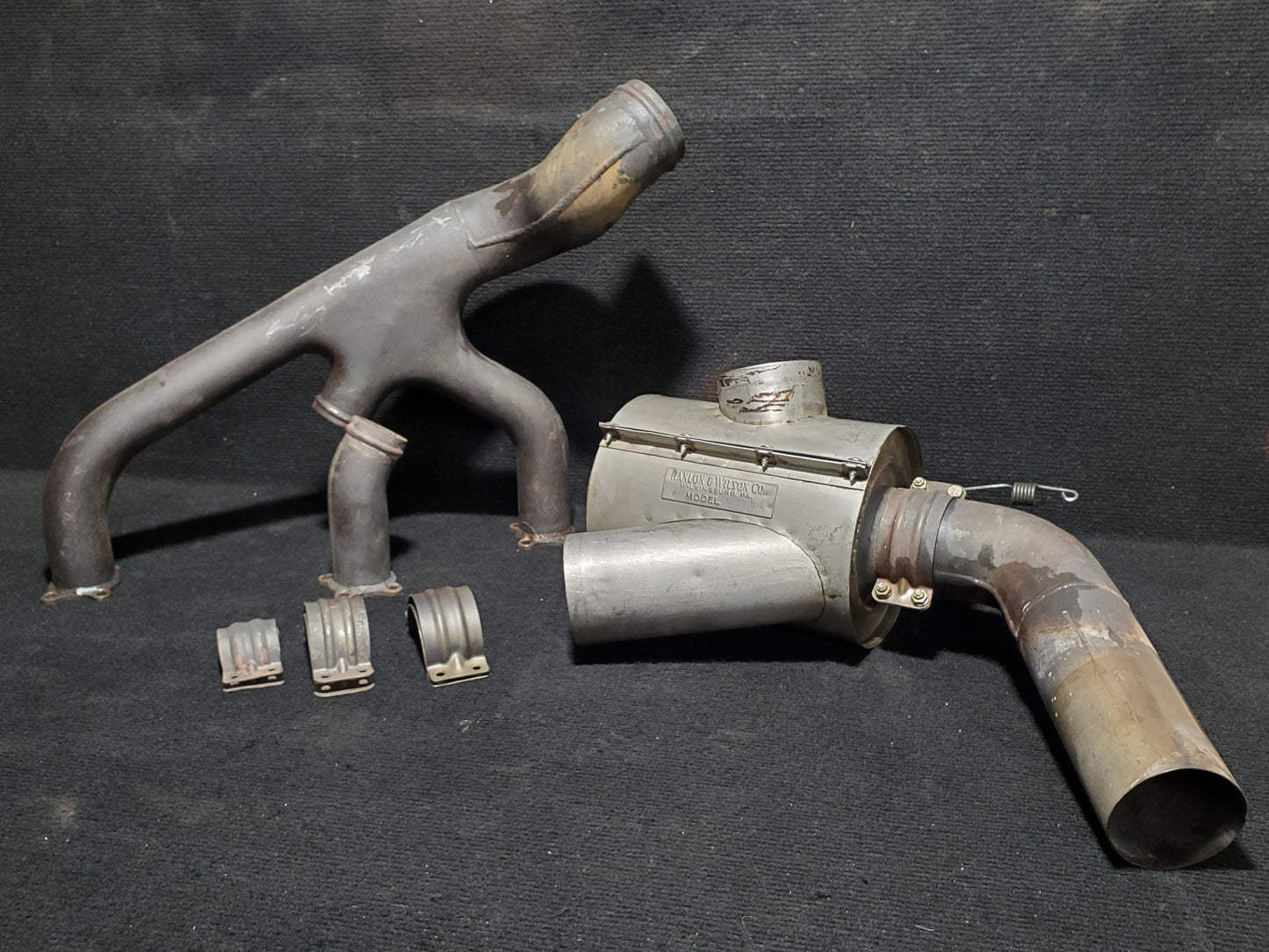 Exhaust Stack Assy LH - Hanlon and Wison - C-FMKY