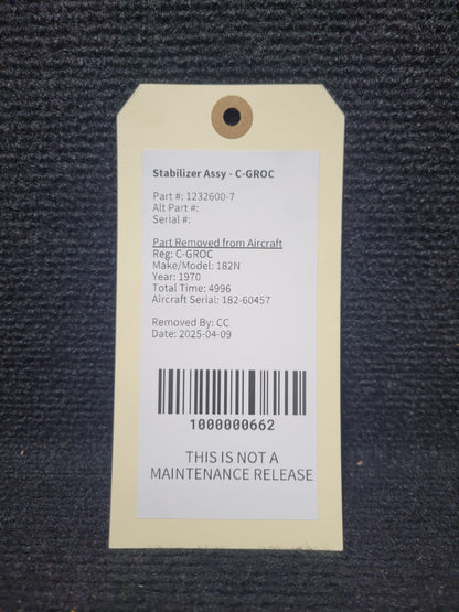 Stabilizer Assy - C-GROC