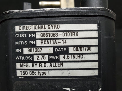 Directional Gyro - RC Allen - OO-SEX