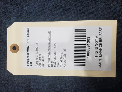 Strut Assembly - RH - Cessna 185