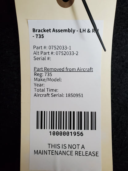 Bracket Assembly - LH & RH - 735