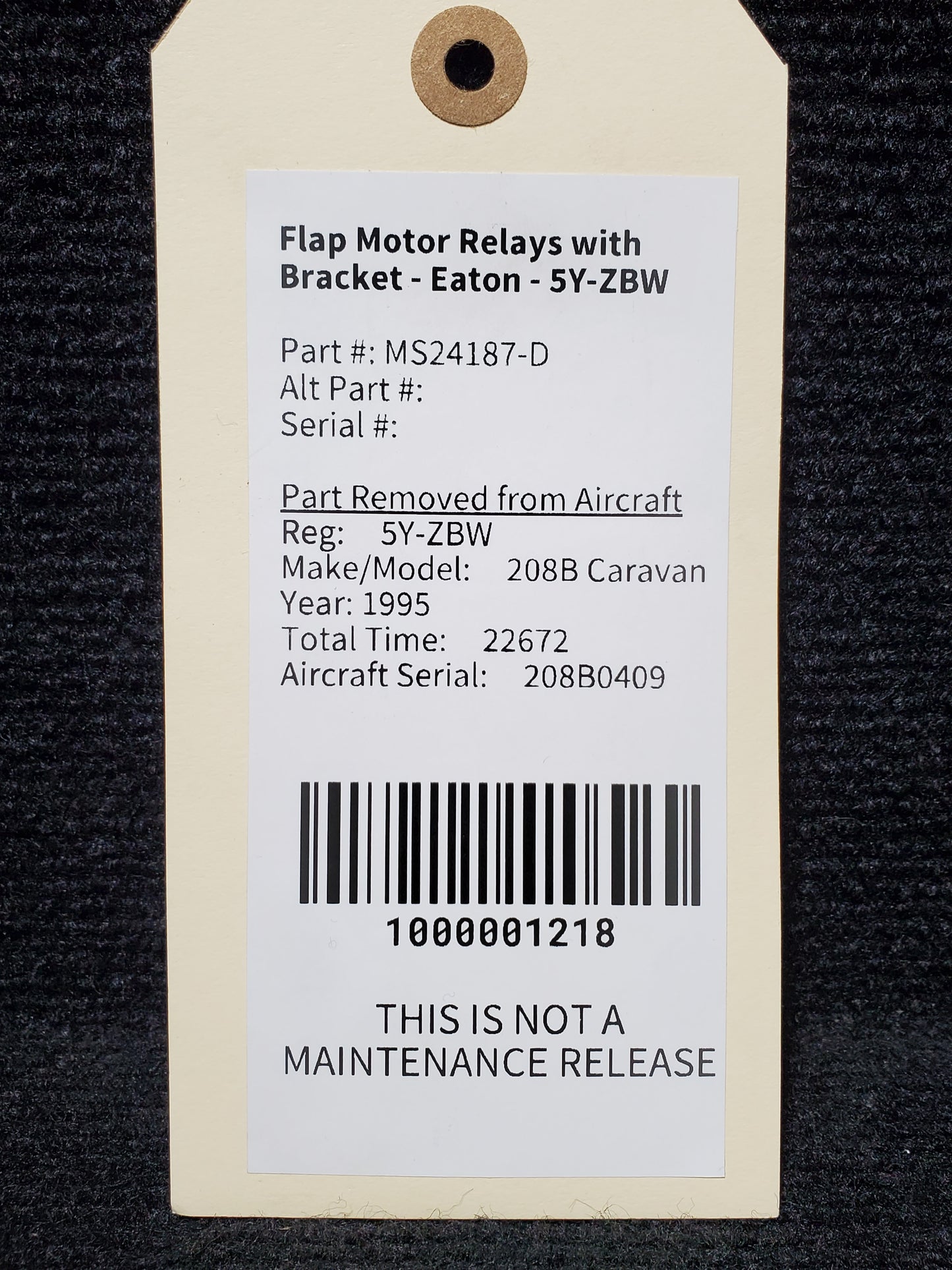 Flap Motor Relays - Eaton - 5Y-ZBW