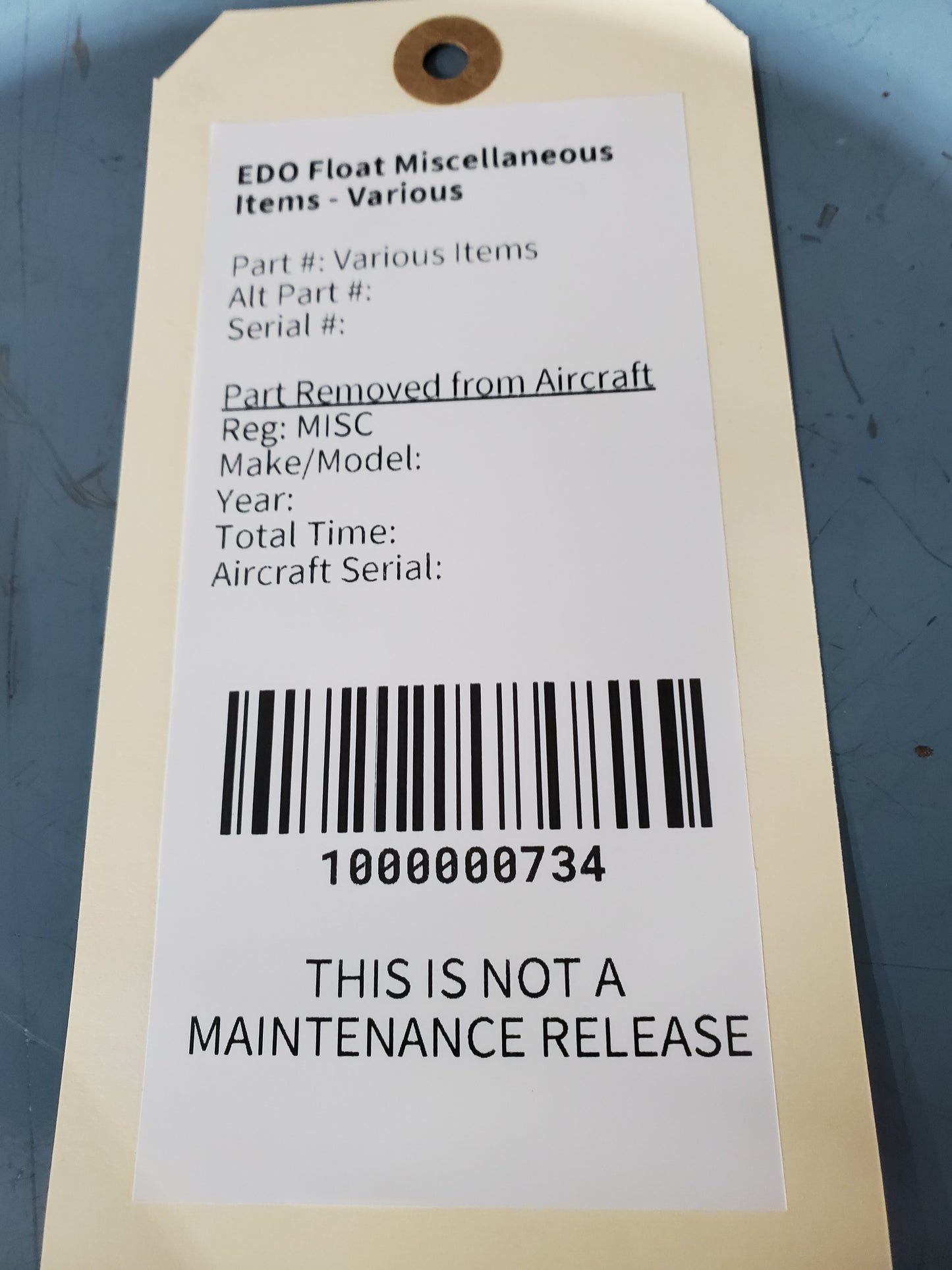 EDO Float Miscellaneous Items - Various