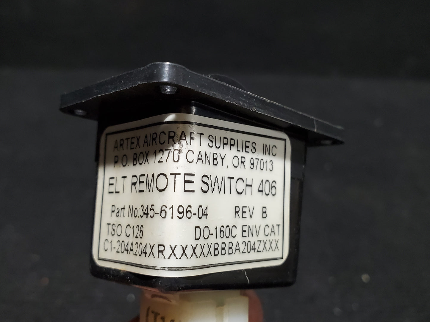 ELT Remote Switch - Artex - 5H-TAZ