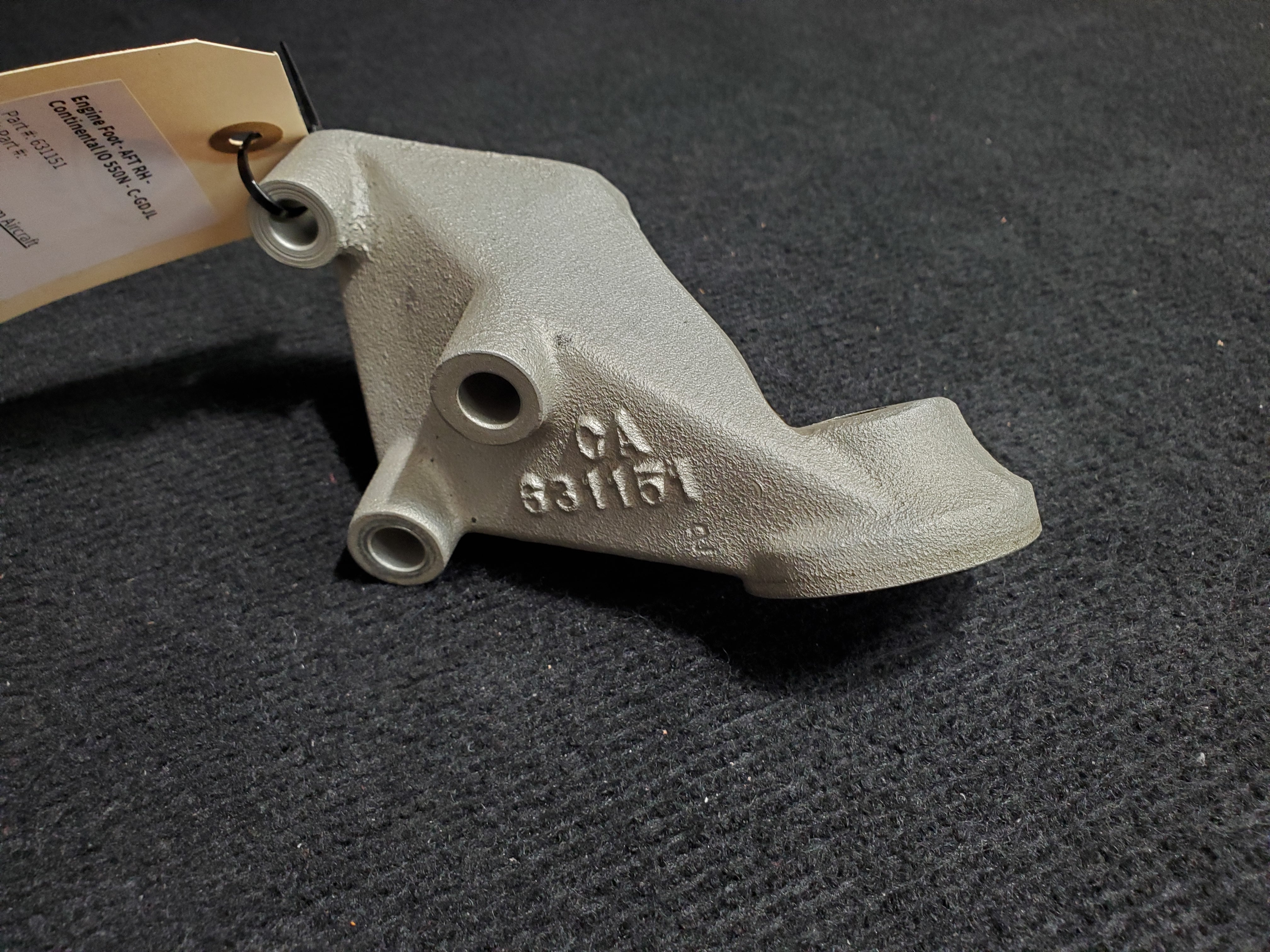 Engine Foot - AFT RH - Continental IO 550N - C-GDJL – Global Aircraft ...