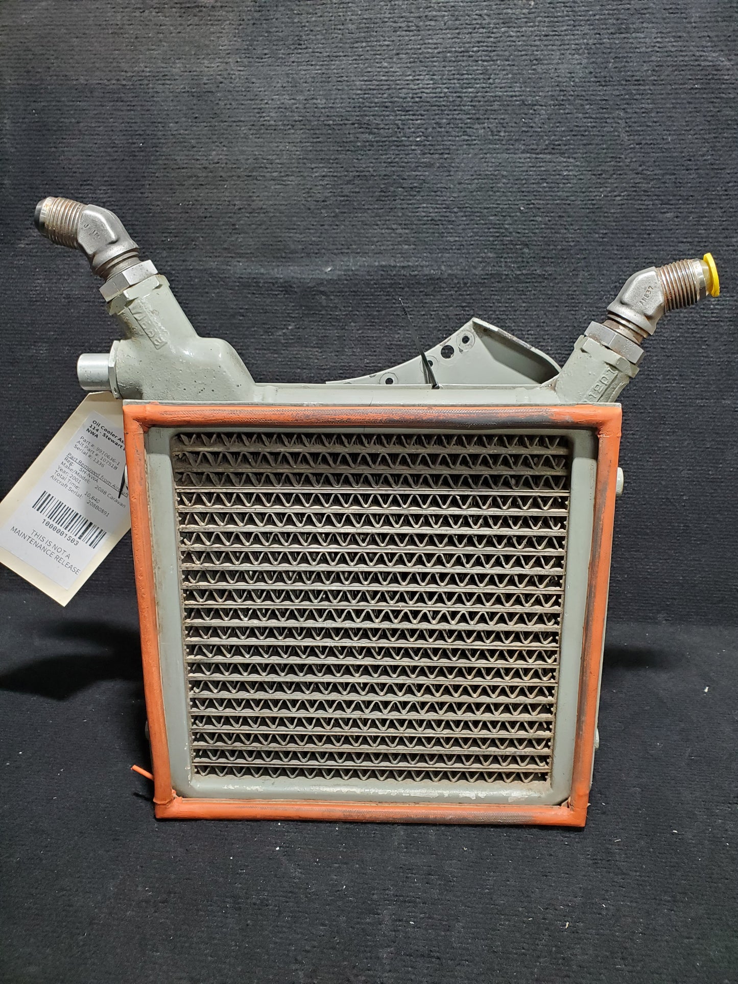 Oil Cooler Assy - Large - PT6A-114 - Stewart Warner - 5H-NWA