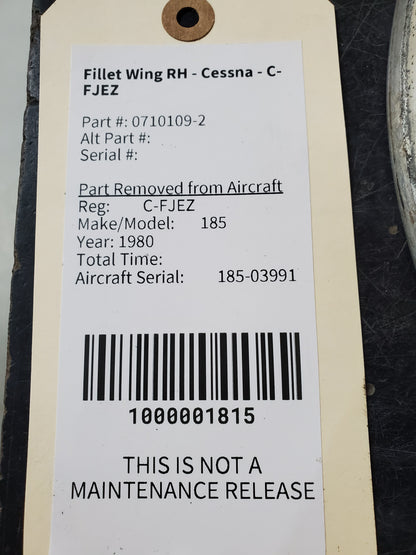 Fillet - Wing RH - Cessna - C-FJEZ
