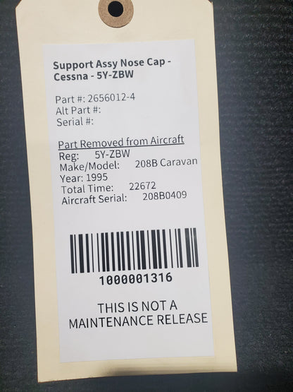 Support Assy Nose Cap - Cessna - 5Y-ZBW
